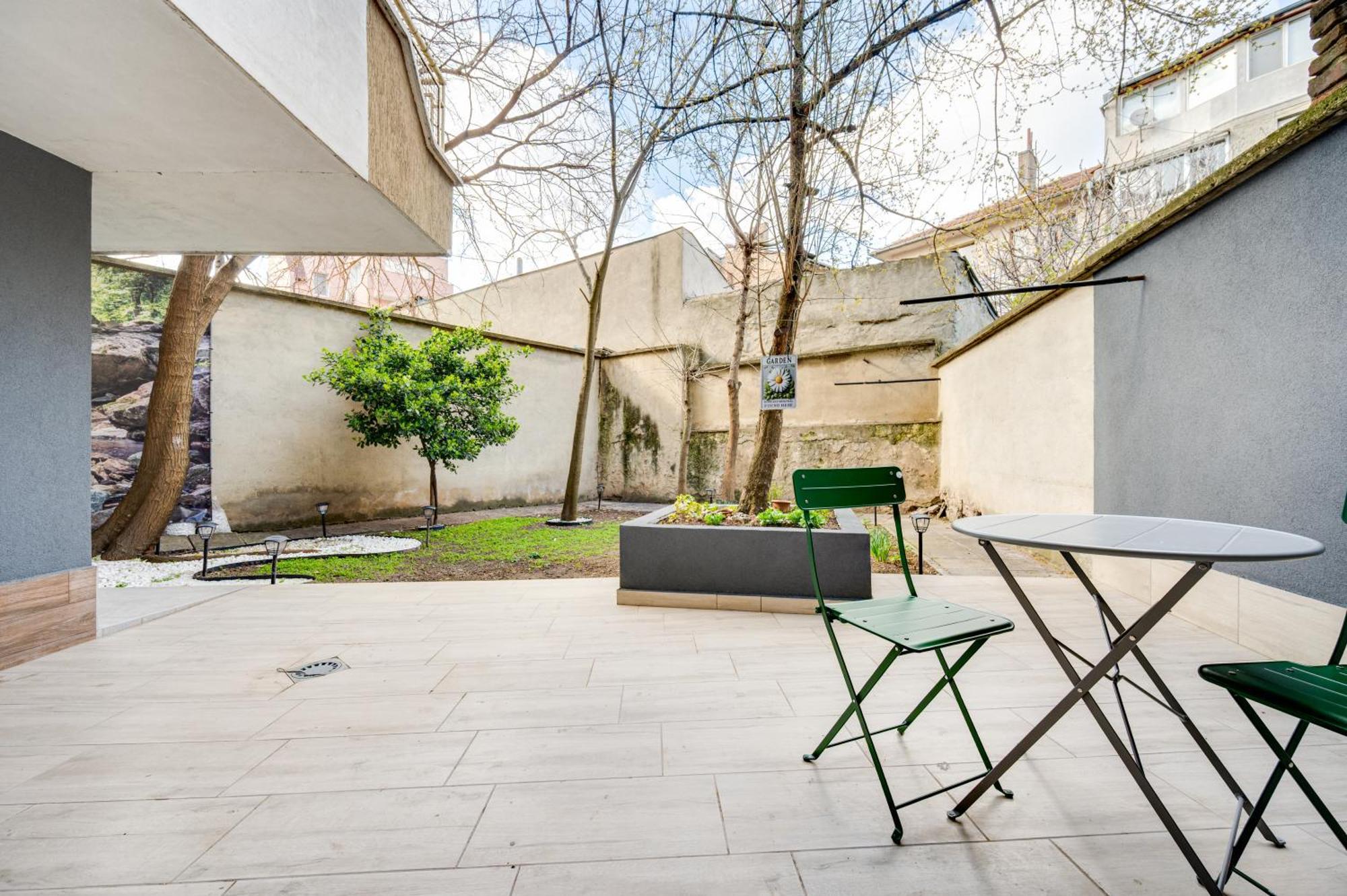 With Patio Close To Sea